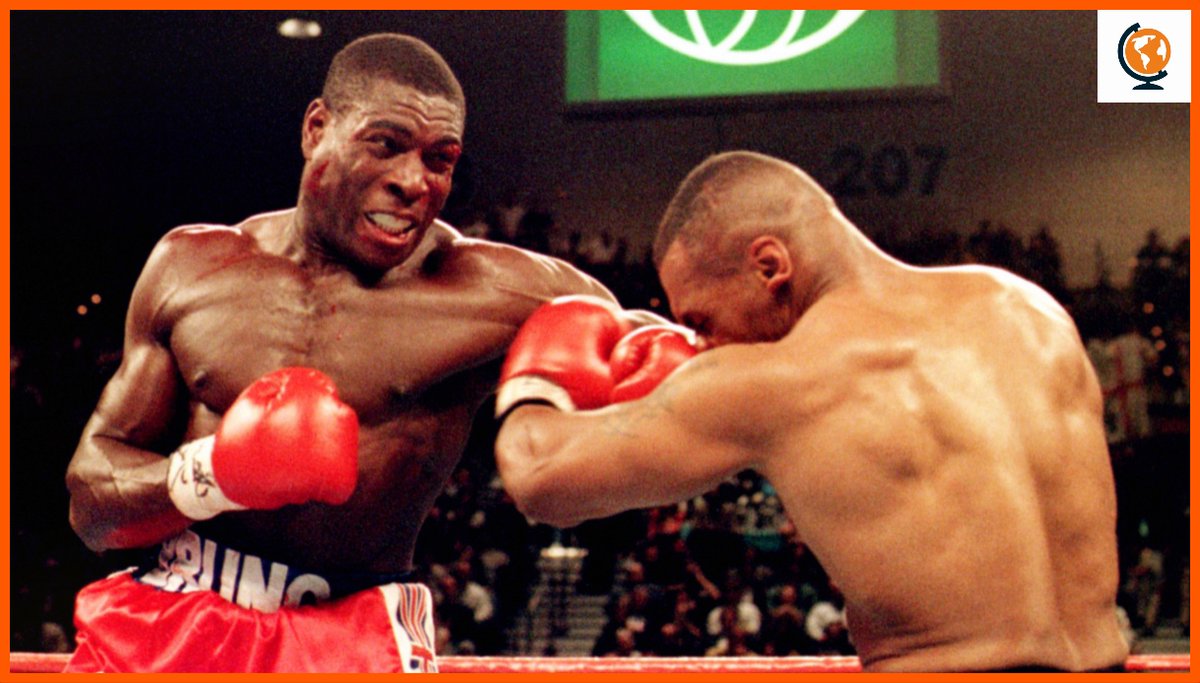 PlanetSportcom's tweet photo. 🥊Mike Tyson on his first win over Frank Bruno:

"He was fighting good... he staggered me with a good shot in the first round. It was like electricity, I saw white lights. You don't know if you're down or not."

#Boxing #MikeTyson #FrankBruno https://t.co/z0Q6zIKRTO