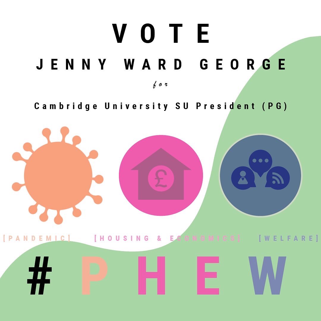 I’m running to be the next President (postgrad) of the Cambridge SU <a href="/yourcambridgesu/">Cambridge SU</a>! Check out my manifesto and details about me here: m.facebook.com/JWGforCUSUPres…