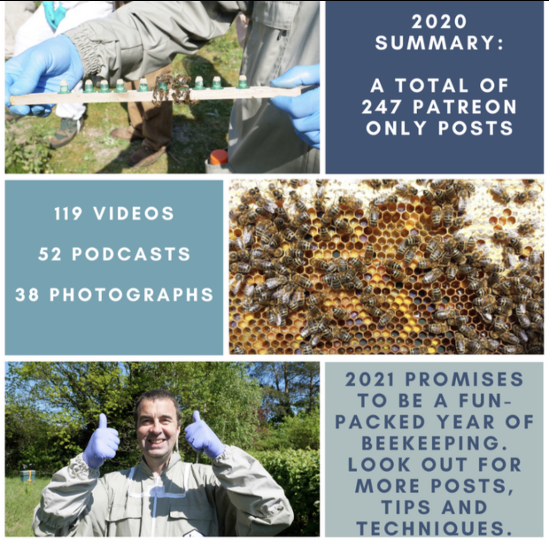 NorfolkHoneyCo's tweet photo. This weeks Beekeeping Short and Sweet weekly podcast is live, come and join me! I can’t believe this is February’s last podcast of 2021 the months are flying!

https://t.co/Vrnq1w8OUY

#norfolkhoneyCo #patreon #springwillbeherebeforeyouknowit #teaching #learning https://t.co/2b6GztRVAB