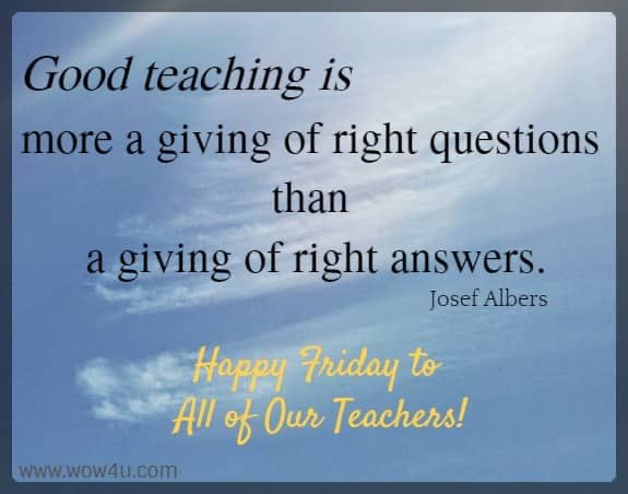 Thinking of all our amazing WH teachers today!  Thanks for all you do. Happy Friday everyone! #whpantherpride
