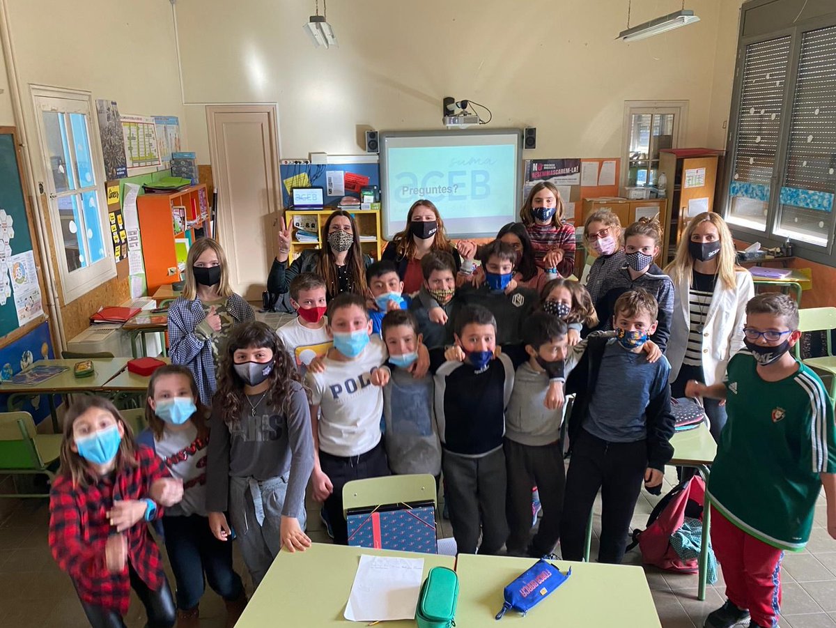 📢 A <a href="/AcebSuma/">ACEB Suma</a> hem iniciat el cicle de xerrades "ESCOLA I EMPRESA", un projecte que vol mostrar i acostar el món empresarial a les escoles del #Berguedà, en concret als nens i nenes de 5è i 6è de primària.

Aquesta setmana ens hem estrenat amb l’Escola Sant Martí de #PuigReig!
