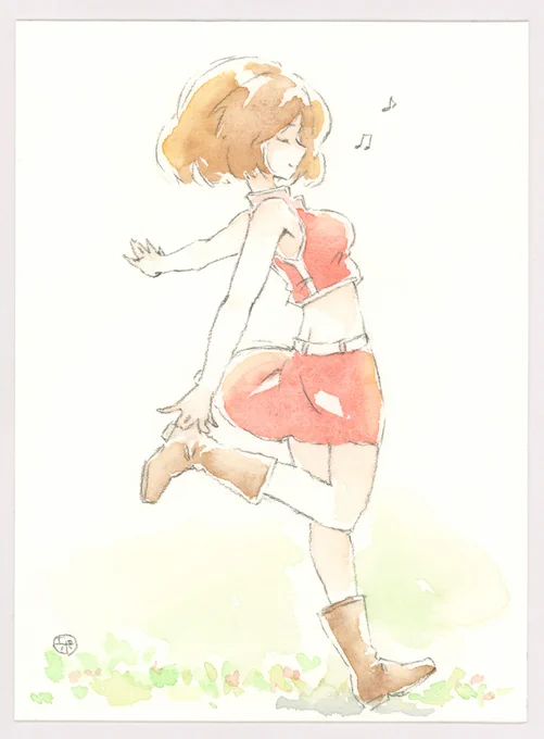 6月のあったかい時期に会いましょうね～というわけでMEIKOさん描きました! 