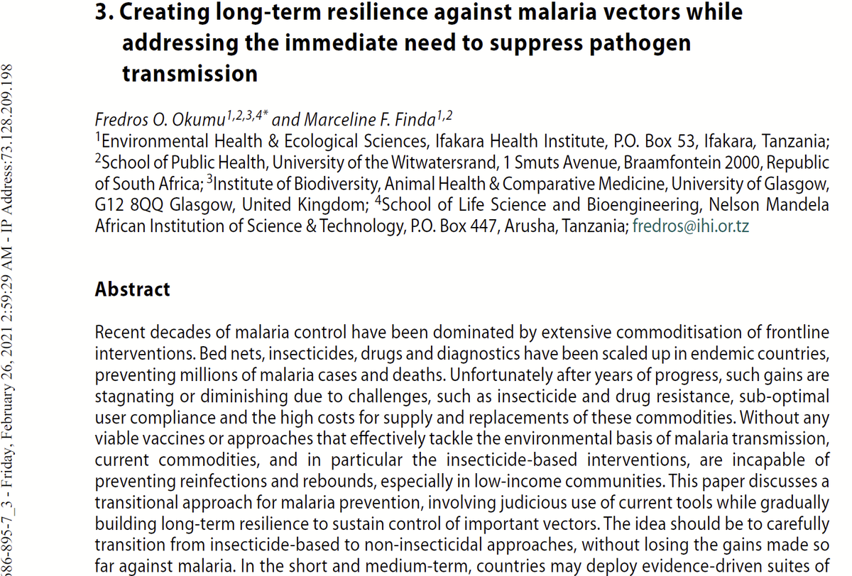 Fredros_Inc's tweet photo. My colleague Lina &amp; I discuss a transitional approach involving judicious use of current tools while gradually building long-term resilience to sustain #malaria control

To carefully transition away from insecticide-based approaches without losing th gains https://t.co/wW6Hm93UQo https://t.co/s1ARFonm4p