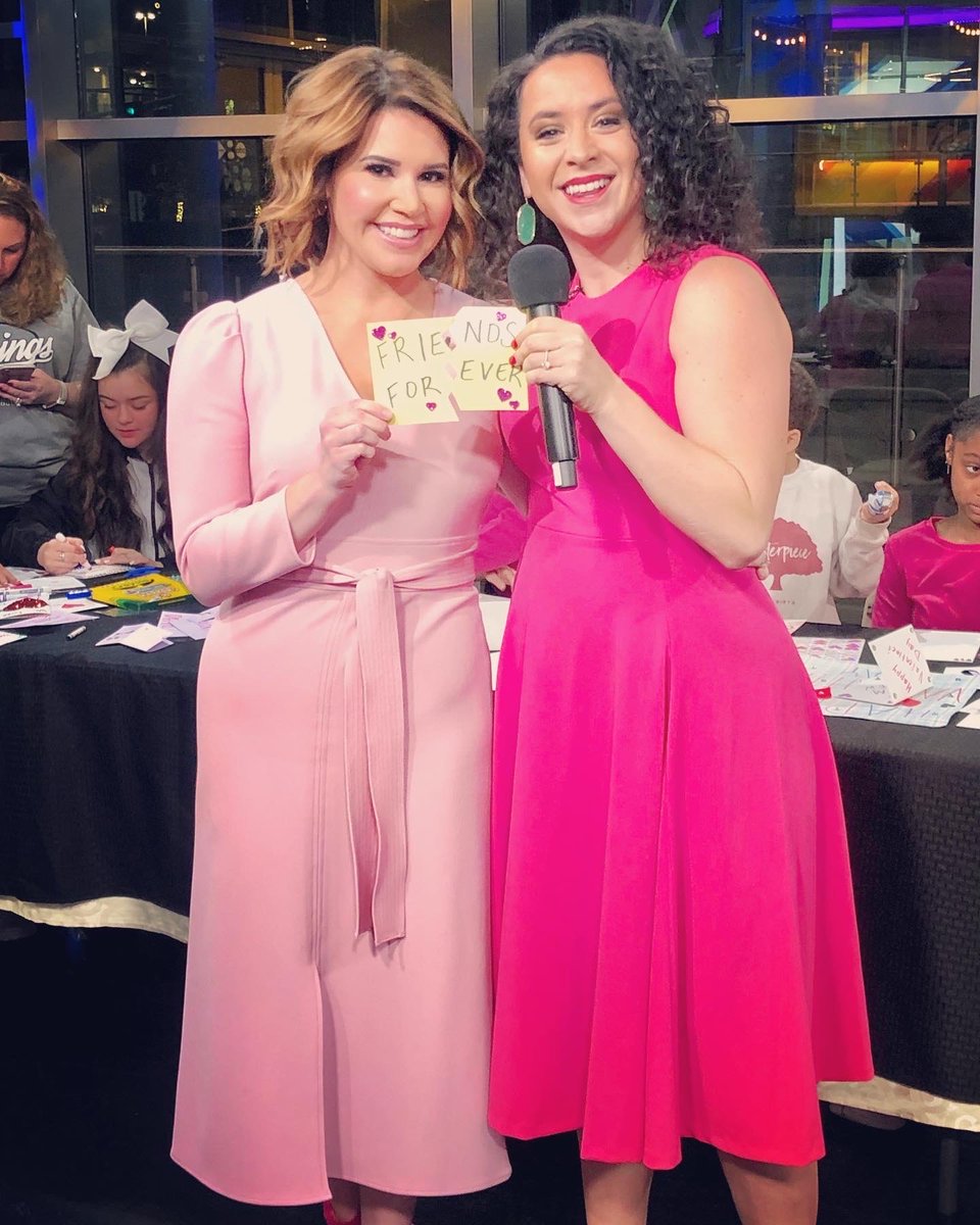 KaraSewellTV's tweet photo. SHOUT OUT to @hannahdinhd, she moves to @wfaagmt next week. She’ll visit @News8Daybreak for #RiseandShiners but we’ll miss her energy. #IAmUp #WFAA https://t.co/DkKMBr8OcS
