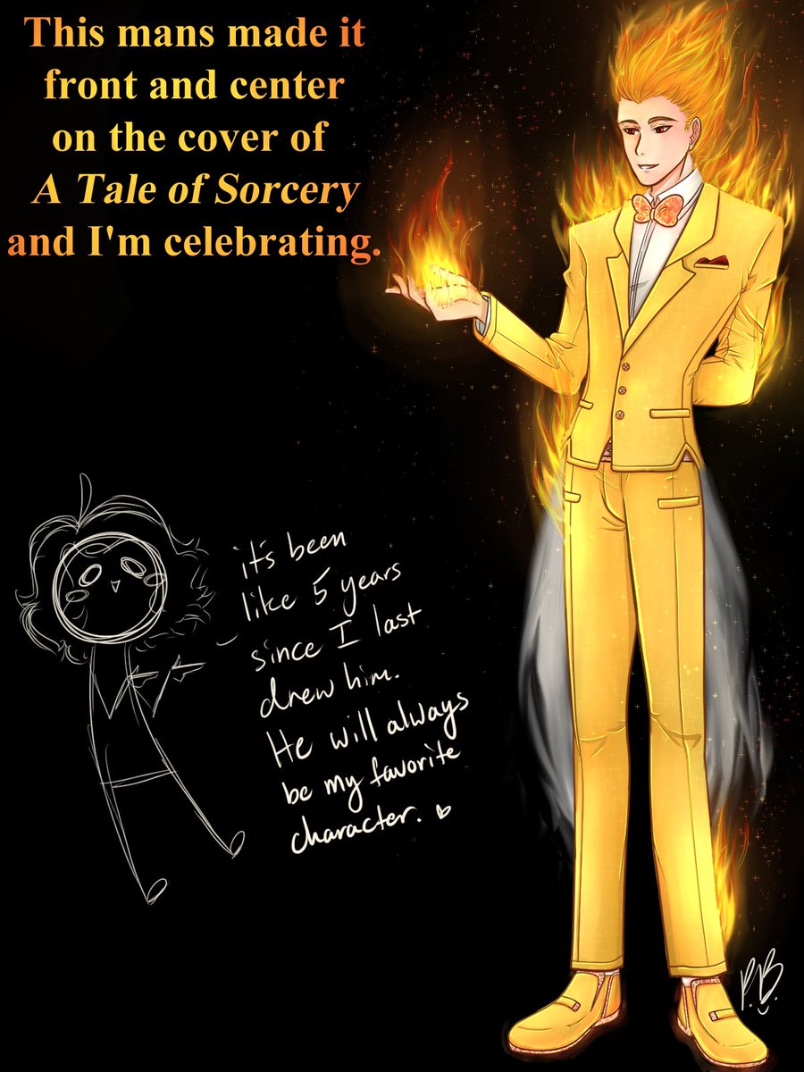Time_CMA's tweet photo. So I saw Xanthous on the cover of #ATaleOfSorcery and I have never drawn a finalized version of him so fast in my life. I’m early but I’m super excited for the next installment of the #ATaleOfMagicSeries by @chriscolfer
#digitalart #ArtistOnTwitter #TheLandOfStories #Xanthous https://t.co/YHcpXeElwo