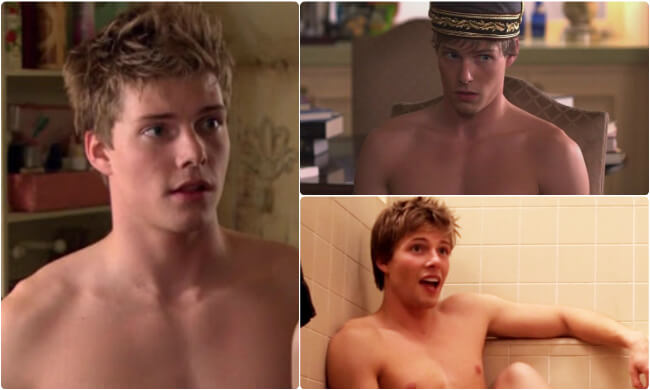 Actor Hunter Parrish has leaked a photo of him showing his huge hard cock! 