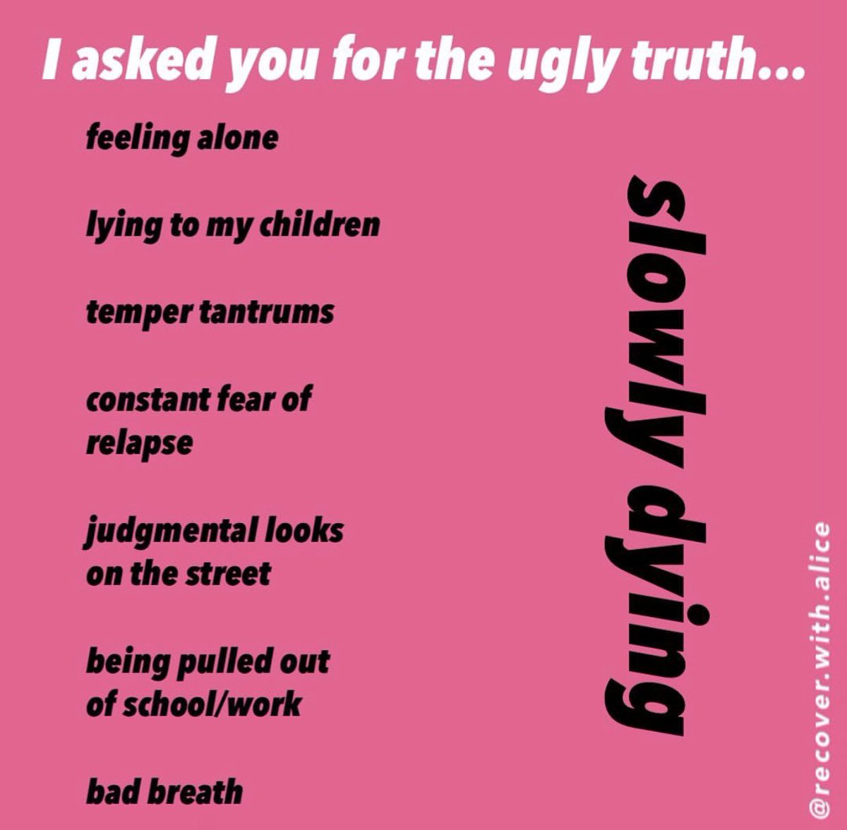 aliciawrd's tweet image. TW ED #NEDAwarenessِWeek / 
EDs are not glamorous and we can’t treat them as such, so here are the “ugly truths” that aren’t discussed enough🧘🏼‍♀️🧘🏼‍♀️