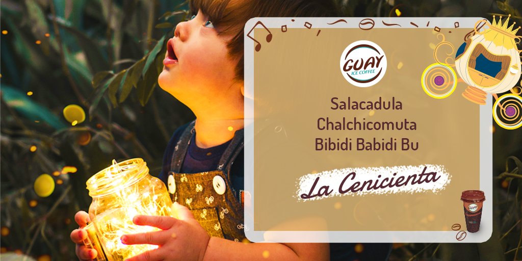 GuayCafe's tweet photo. Hoy es el #DíaMundialDeLosCuentosDeHadas 🧚‍♀️
No se nos ocurre mejor día para reunir a tus peques y contarles un cuento que alimente su imaginación 📖 

👉 ¿Cuál es tu historia de hadas favorita? 

 #GuayCafe https://t.co/MIwUfZ2JkQ