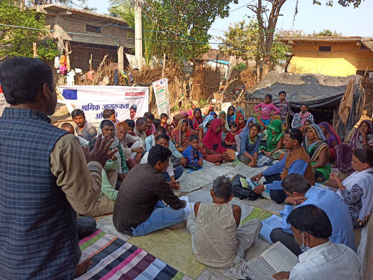 ajaysahare's tweet photo. #EIDHR-#MP "Shramik Jagrukta Abhiyaan" 25 &amp; 26 Feb. 2021 updates. @ActionAidIndia @EU_Commission @anilasure @ktsuresh2006 @anamikamp @narendramodi https://t.co/fNIYVknNM4