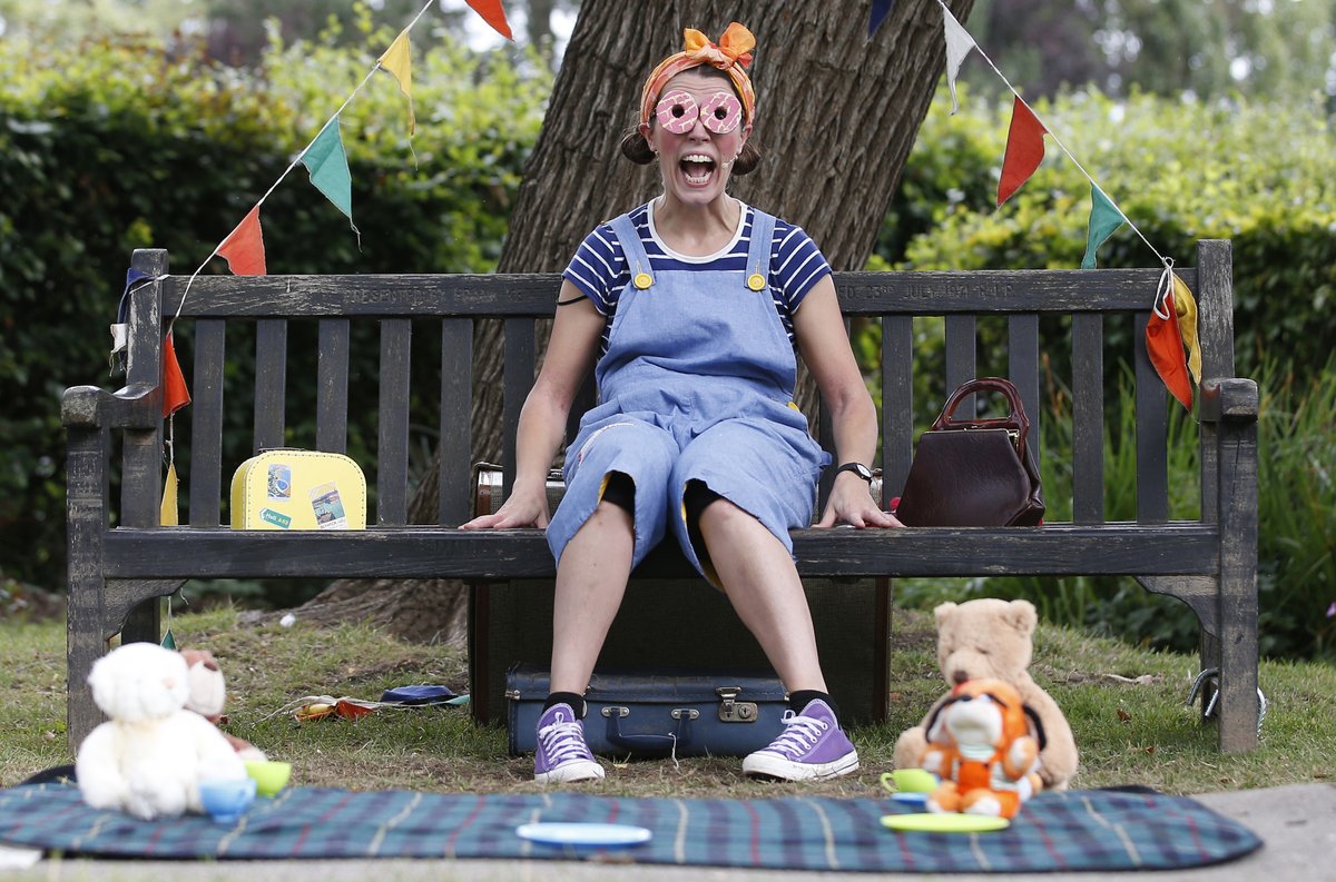 Charleshutchpr1's tweet photo. If you go down in the woods today, you’re in for an online delight as Park Bench Theatre streams summer hit Teddy Bears’ Picnic.
Full story at https://t.co/nQQqXCc52o
#MattAston @cassie_vallance @Engine_House #ParkBenchTheatre #Streamedchildrensshows @storycraftyork @runcornchris https://t.co/HoVbfVMtdM