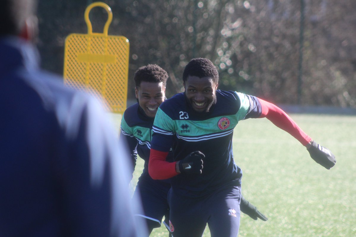 WFCOfficial's tweet photo. 😆 Good vibes only from @EmanPaddyO &amp; @DerickOsei10 https://t.co/Lo3Ekjwsuj