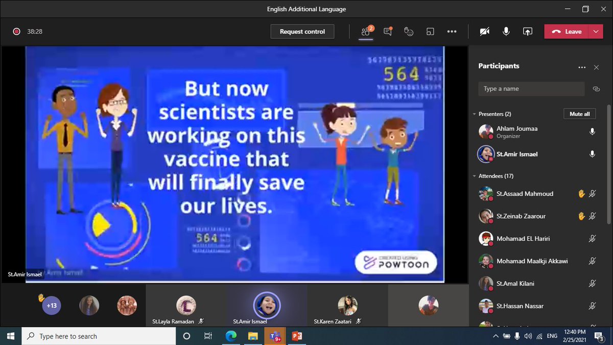 Amir, which I'm so proud of, from CM2/Gr.5 <a href="/hhhs/">Chris Coleman</a> always use his #English_as_an_additional_language <a href="/HalaAlKotob/">Hala Al Kotob</a>  to make videos about resilience and how we can stand in this pandemic. <a href="/HenaineSamia/">Samia Henaine</a> <a href="/dina_jradi/">Dina Jradi</a> <a href="/TawilNoor/">Noor Taweel</a> <a href="/DaraziFarah/">Farah Darazi</a>
