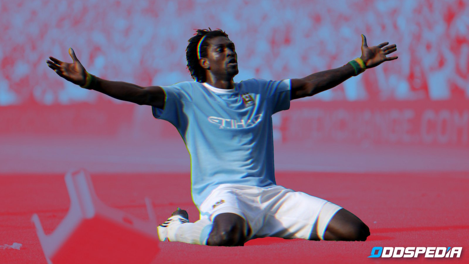 Happy 37th birthday to Emmanuel Adebayor Thank you for one of the greatest shithousery in history 
