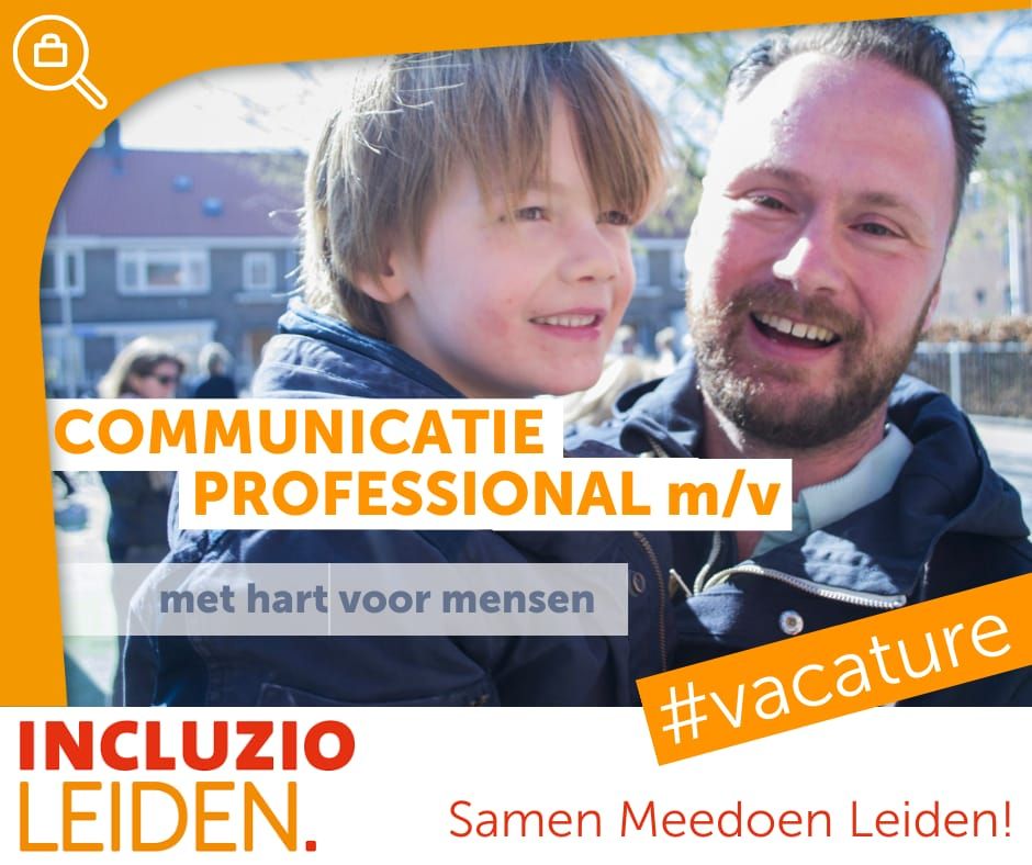 Onze collega's van @IncluzioLeiden zoeken een nieuwe #collega! Ben jij die fijne #communicatieprofessional die op zoek is naar een mooie nieuwe uitdaging? werkenbijfacilicom.nl/vacatures/comm…

#vacature #SamenMeedoen #communicatie
