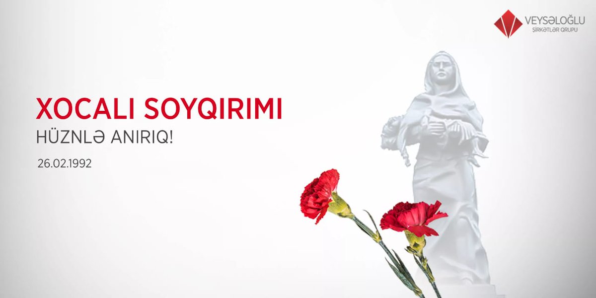 Xocalı soyqrımında həlak olan bütün şəhidlərimizə Allahdan rəhmət diləyirik!
#khojalygenocide
