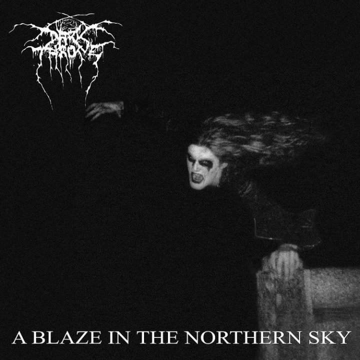 29 years ago today, Darkthrone released the álbum 'A Blaze in the Northern Sky' #Darkthrone #ABlazeintheNorthernSky #BlackMetal