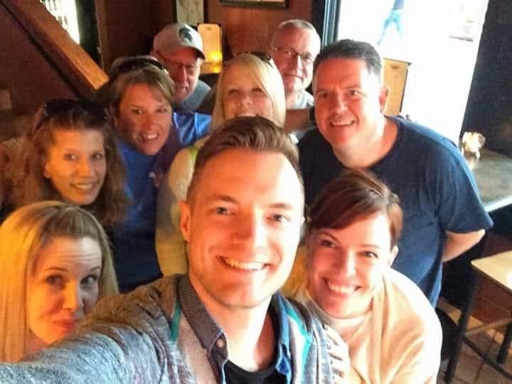 RMSauthor's tweet photo. Flashback to Strange Escapes on @mackinacisle with @amybruni @AdamJBerry Great fun with great friends #OCRAP #paranormal #fridaymorning #coffee @DarknessRadio #weekend #fun #amwriting https://t.co/QTZ0dexvp3