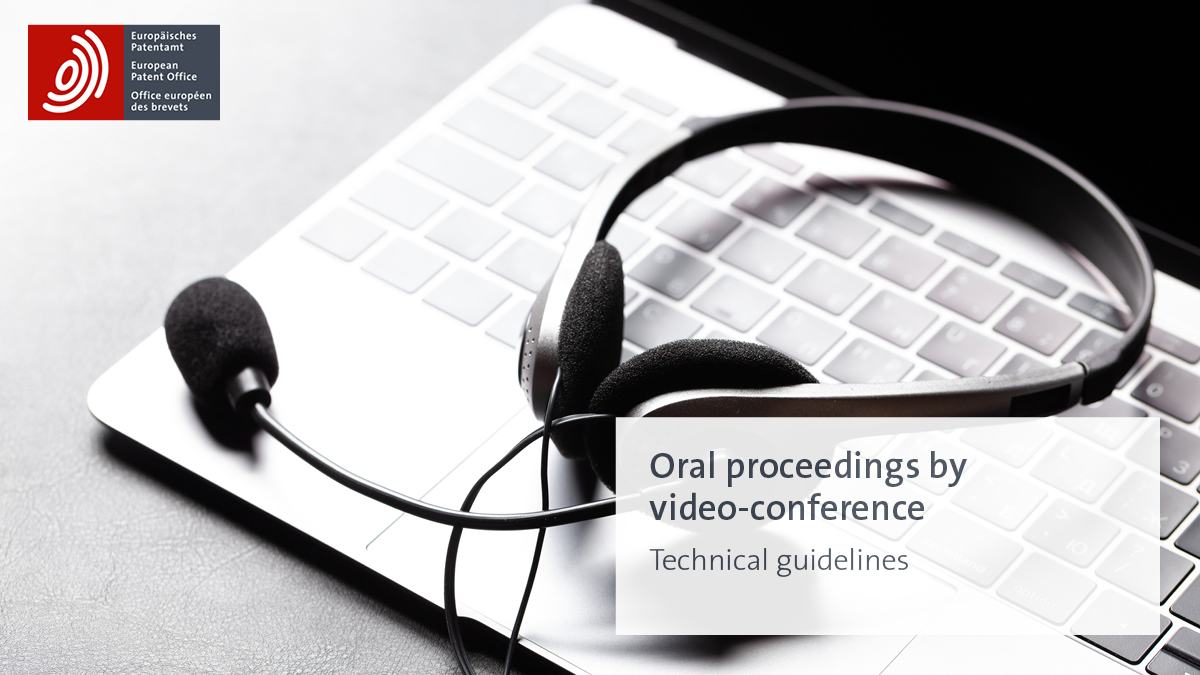 EPOorg's tweet photo. Calling all future attendees to oppositions via videoconference: Is your audio set-up fit for VICO? Check our updated technical requirements: https://t.co/6PdOpIoiZx https://t.co/iT5qV7tNg0