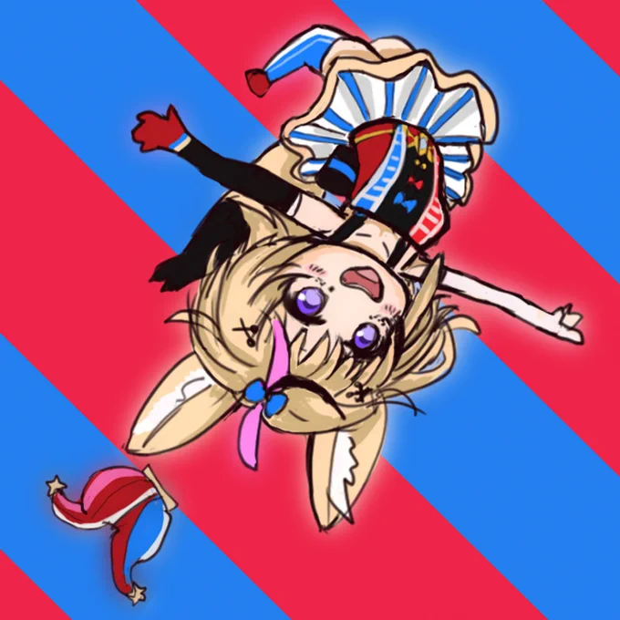 ちびキャラオルタナティブ
#ioarts #絵フブキ #あくあーと #絵まる 