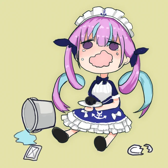ちびキャラオルタナティブ
#ioarts #絵フブキ #あくあーと #絵まる 
