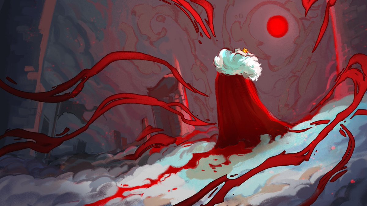 HereOnlyVoid's tweet photo. // blood 

and no, it's not blood vines 

#technofanart #technobladefanart https://t.co/P7vU9FegVC