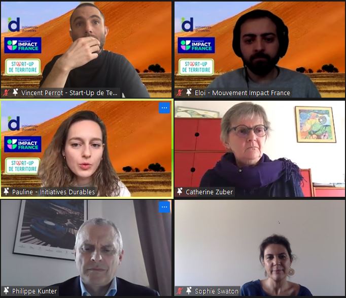 La #conférence a démarré, avec déjà plus de 50 participants 😁 !
Merci <a href="/S2TERR/">StartUpdeTerritoire</a> et <a href="/Mouv_ImpactFr/">Mouvement Impact France</a> pour la co-animation