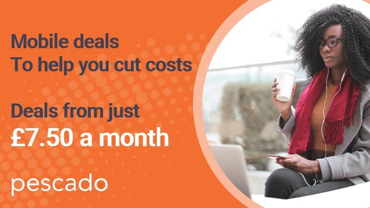 PescadoGroup's tweet photo. Whether you are looking to cut costs or upgrade to the latest 5G handsets we have some amazing high value, low cost mobile deals for you to choose from.
#mobile #SamsungGalaxyS21 #iPhone12 #samsunga32 #dealsoftheday 
https://t.co/IZP3PLTXu1 https://t.co/hAvXeSEb1T