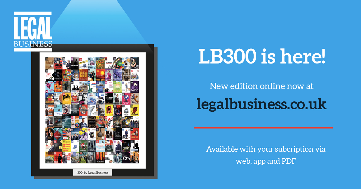 LegalBusinessUK's tweet photo. #LB300 is here! We've charted the events that shaped the profession since the first issue of LB hit desks in 1990. Plus, the full Euro Elite 2021 report, perspectives on crisis management, and insights from @thelegal500 editors. Find all this and more, at https://t.co/ZtjVkurAJ0 https://t.co/5cas1UfEXr