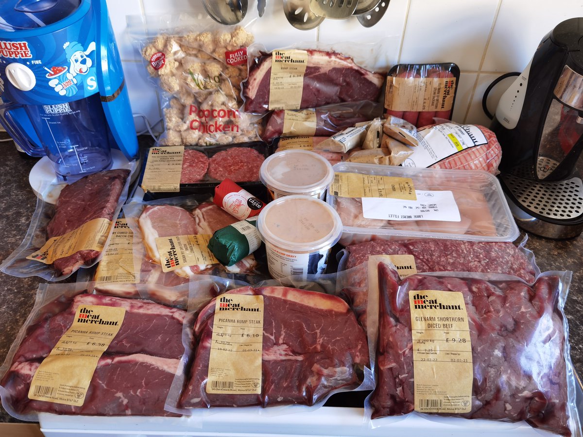 #meatgods #meatlife @MeatMerchantMoi  @MeatPeter 
Stocked up again for a while 
Love this place.