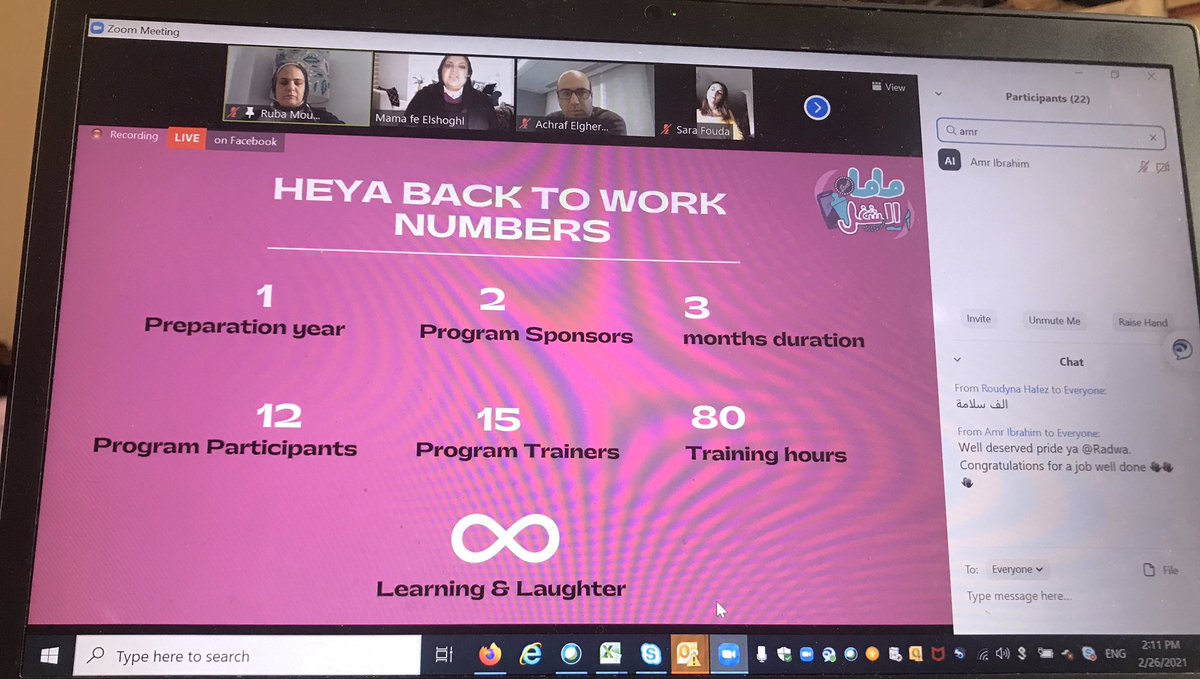 Heya back to work <a href="/DoubleyouEgypt/">doubleyouEgypt</a> #proudtobeOrange yesss we did it the first social diversity program sponsored by <a href="/orangebusiness/">Orange Business</a> in Egypt