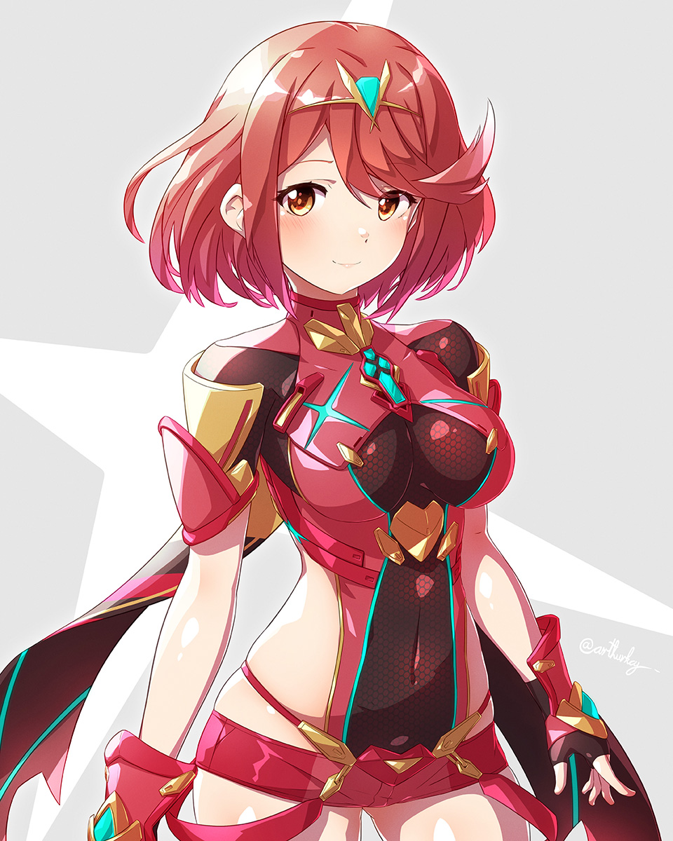 ホムラ(ゼノブレイド2) 「#ゼノブレイド2 #スマブラ #ホムラ参戦 
https://t.co/BOAP」|アーサー⚓🇬🇧のイラスト