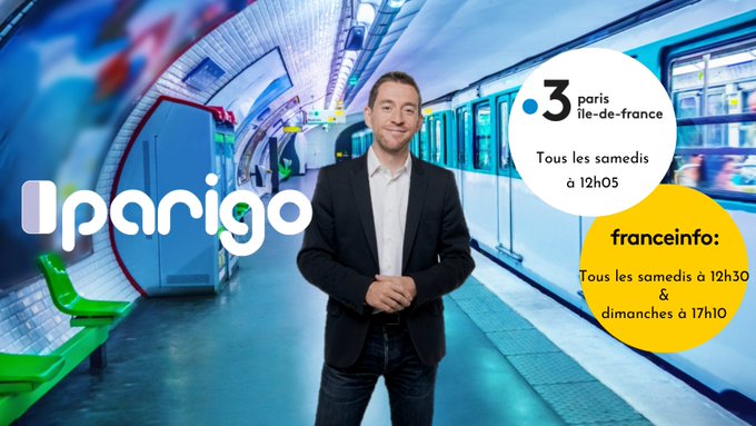 Je viens de recevoir les dernières audiences de #Parigo sur <a href="/France3Paris/">France 3 Paris/Ile-de-France</a> : elles sont juste incroyables 🥳

🔥 +50% de téléspectateurs par rapport à février 2020 
🔥 jusqu'à 10,2% de PdA

Merci 😘

#audiences #France3 #transports #mobilité #Paris #IDF #FranceInfo #RATP #SNCF