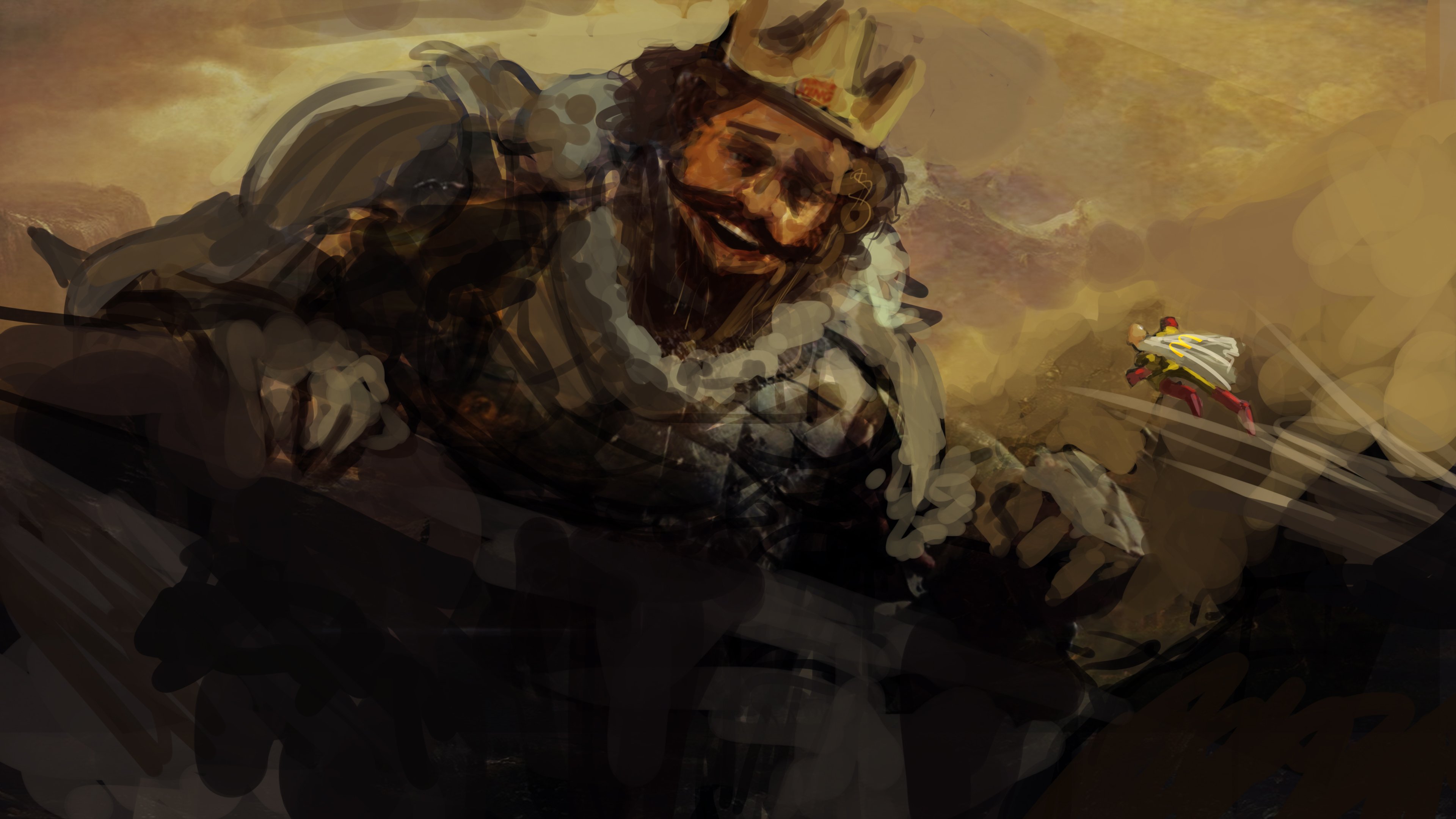 Rythaze 🌩️ on X: "My sanity began it's decline when I started making evil  nightmare burger king drawings 🙂 https://t.co/MxhJJgWhQj" / X