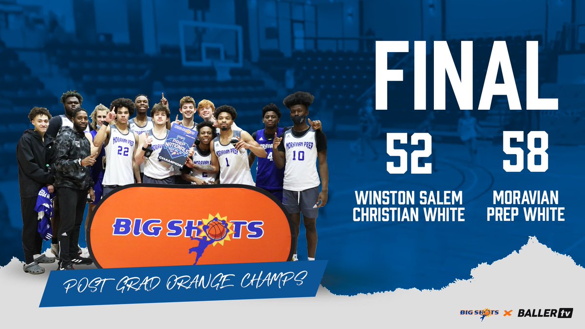 Big Shots Prep Nationals PostGrad Orange AllTournament Team