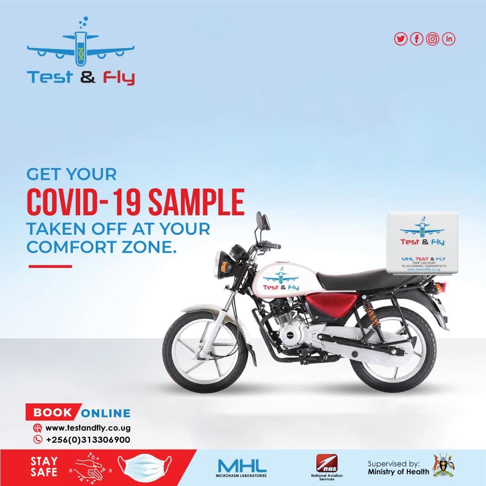 Uncleken256's tweet image. #Testandfly laboratory cares about your  health and has brought you the COVID19 rapid antigen test at the place of your convience. 
 Just reach us out and we shall get you tested by our professionals and get instant results.
#rapidantigentest
#cardiology
#diabetes
#covid19