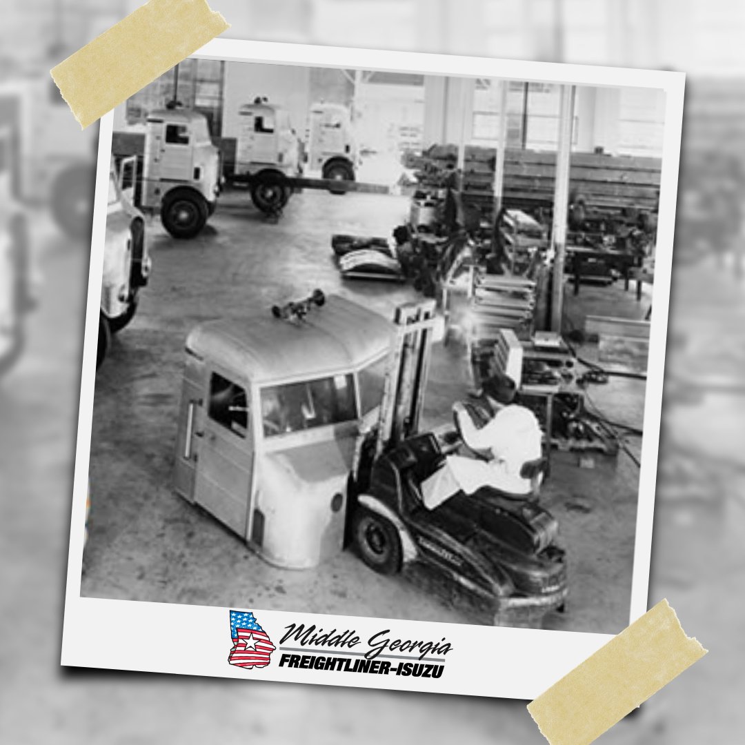Truck building resumes after WWII and the Freightliner facility moves to the NW Quimby facility in Portland, Oregon. #FBF

#GATrucks #MiddleGA #MiddleGeorgia #ThrowBack #ThrowBacks #FlashBackFriday #Freightliner #Trucks #FreightlinerTruck #TrucksofInstagram #InstaTruck