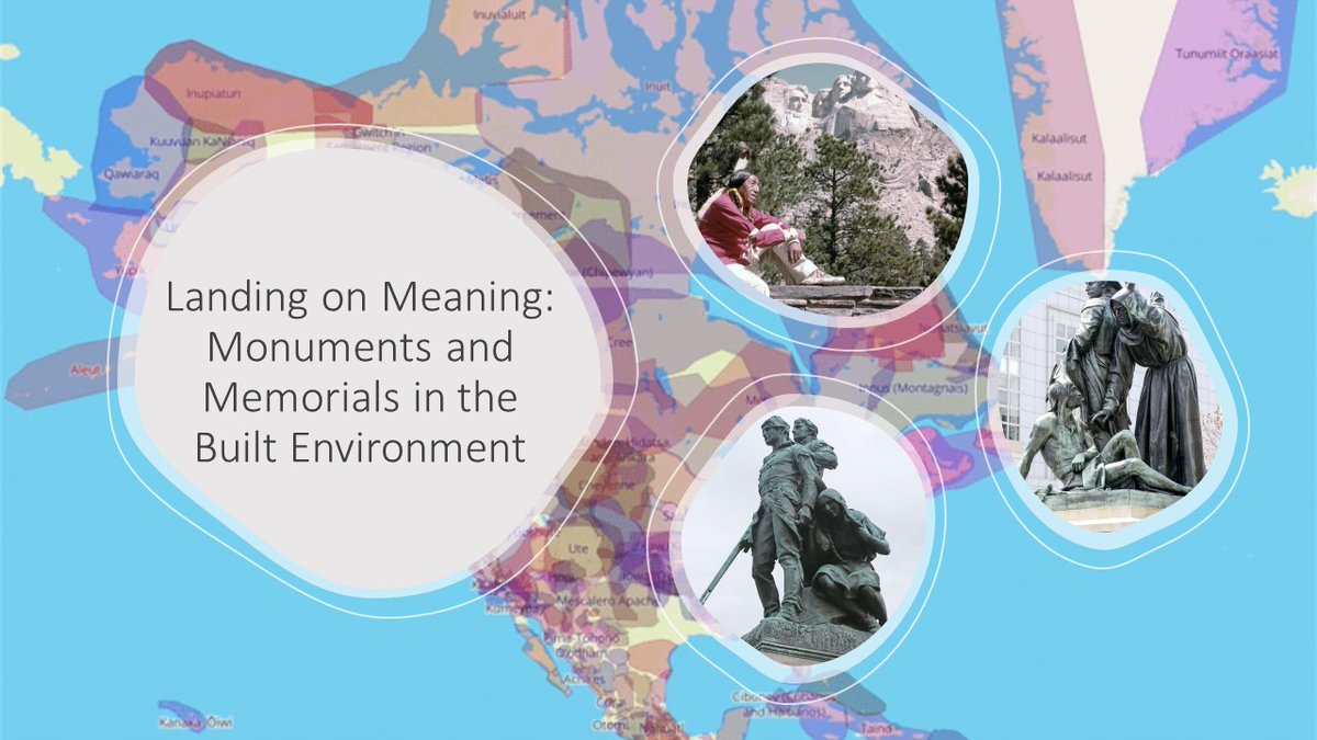wsu_sdc's tweet photo. Jaime's presentation, "Landing on Meaning: Monuments and Memorials in the Built Environment," examines the historical and cultural perspective of memorials, monuments, and memory through an indigenous feminist lens. https://t.co/AAi1MJQsaG