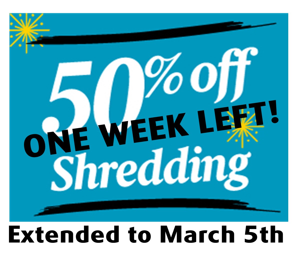 YES! We do shredding! This service had been so useful for our customers - we are EXTENDING IT ONE MORE WEEK!
You have too much or no time to drop off ..... 
PICK UP AVAILABLE!
Hours: Mon-Fri 9am-6:30pm
OPEN SATURAYS 10am - 3pm
#shredding #shreddingseason #shreddingservices