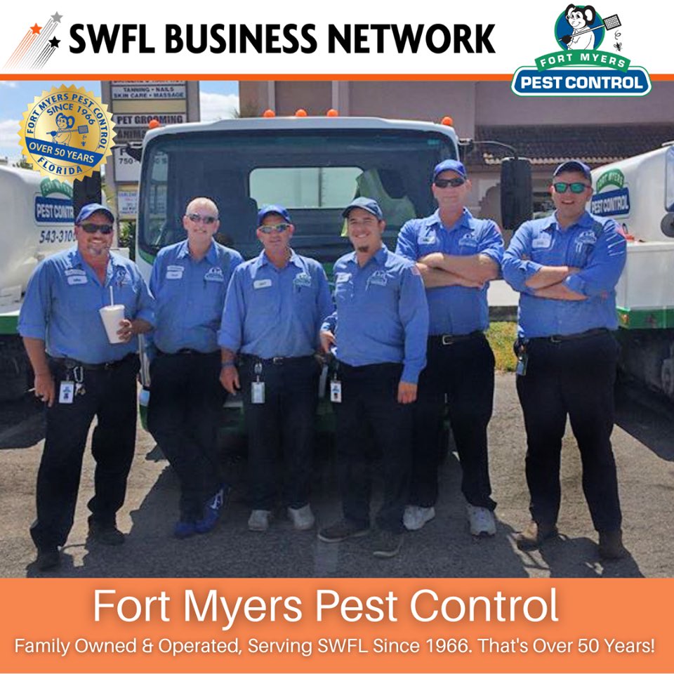networkingSWFL's tweet image. 🐭Network member: Fort Myers Pest Control. A local company serving SWFL for 50+ years. Contact them for a free estimate and join our network today!

swflbusinessnetwork.com

#fortmyers #sanibel #capecoral #lehighacres #swfl #marketing #advertising #supportlocal #business