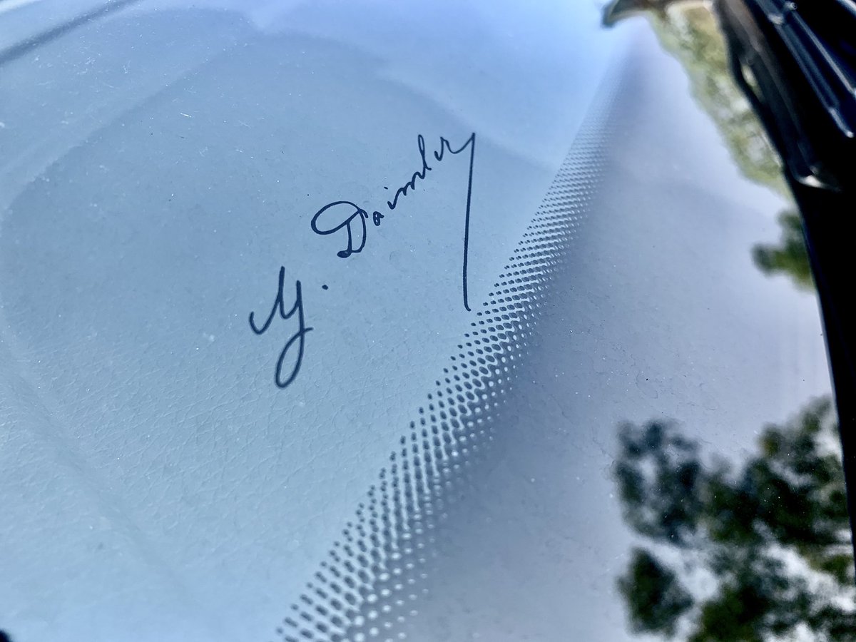 This always stands out on every Mercedes-Benz. 

It’s either of Gottlieb Daimler or Carl Benz. 

This time — on the A Limo — it was Daimler’s.