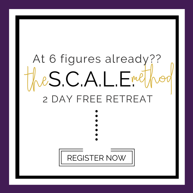 Are you at 6 figures and STUCK on scaling to 7? Are you the only one doing sales in your business? Are you READY to scale in 2021?

Register for this free 2-day retreat here: buff.ly/2NFQ4yr
