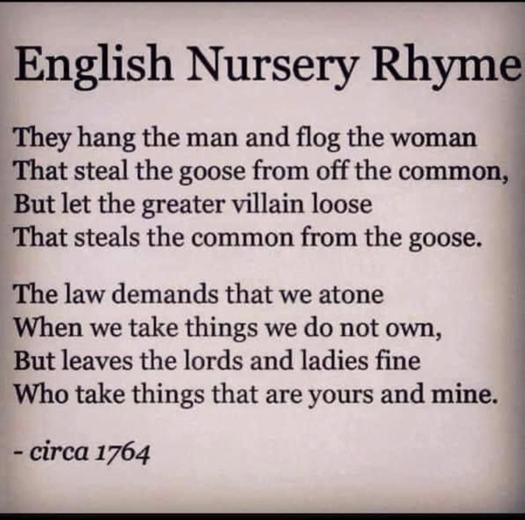 For 1764 read 2021. 👇
NOTHING. HAS. CHANGED.
We STILL put up with this shit!