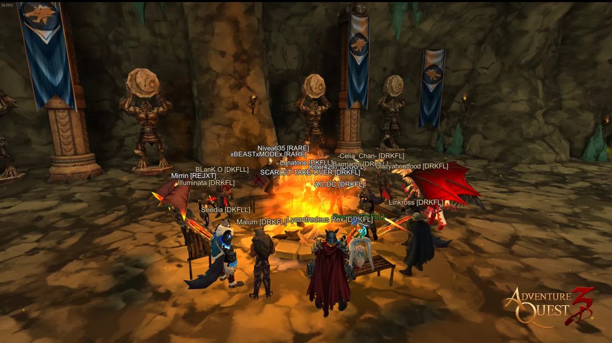Lycantredeus's tweet photo. Feeling grateful to have spent my first #AQ3D birthday with dear friends and @DarkfallAQ3D family! 🥳🎉 
Made waking up at 8AM for this worthwhile 😆 https://t.co/8427KxlQWu