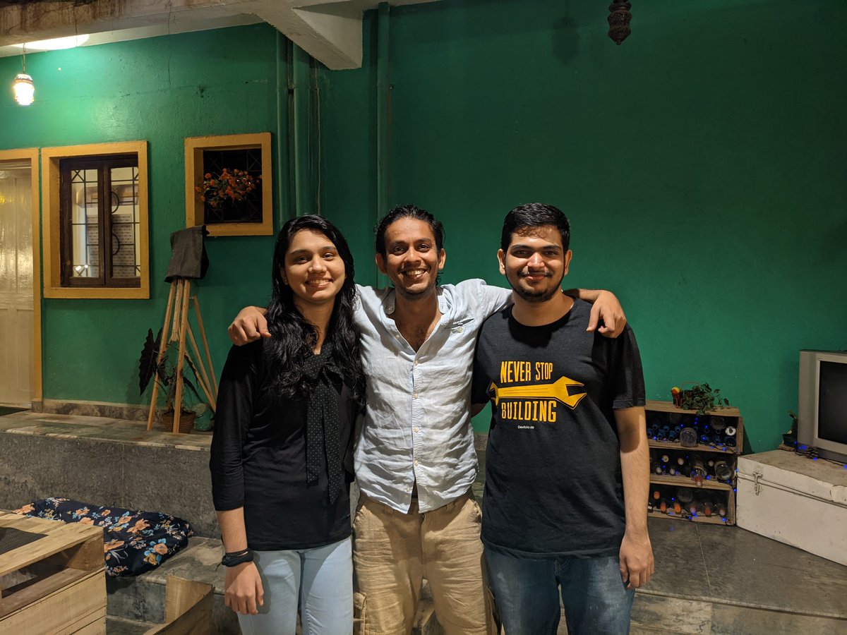 A day well spent with team that has helped me be an entrepreneur. Both turned out to be taller than I'd expected.