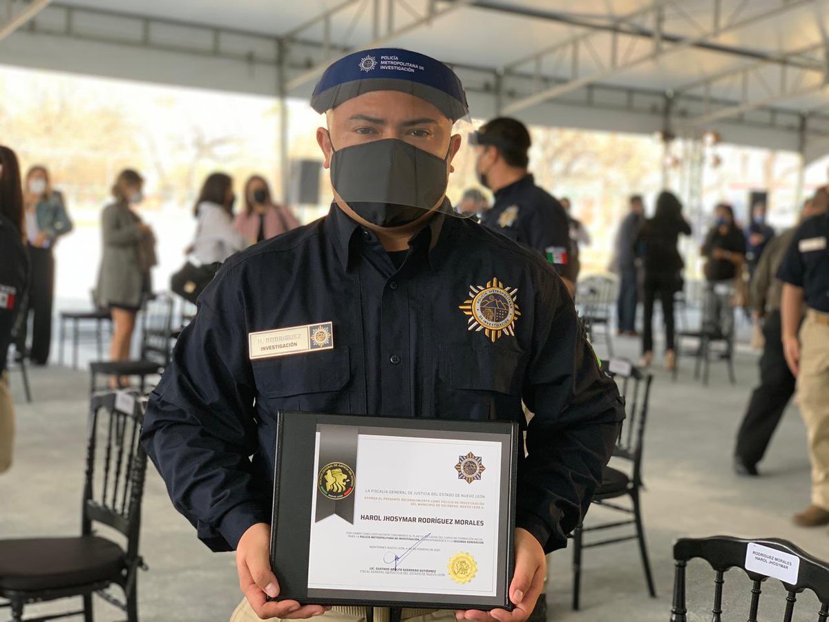 gob_Escobedo's tweet photo. Graduación de la Policía Municipal de Investigación  👮🏻‍♀️
.
.
#Escobedo #PoliciaDeInvestigacion https://t.co/hAGQ091gLg