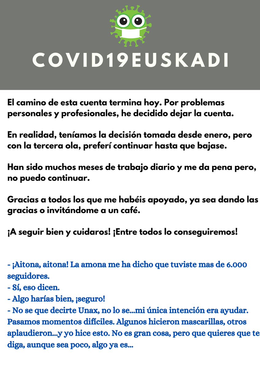 🔴 KOMUNIKATUA / COMUNICADO 🔴