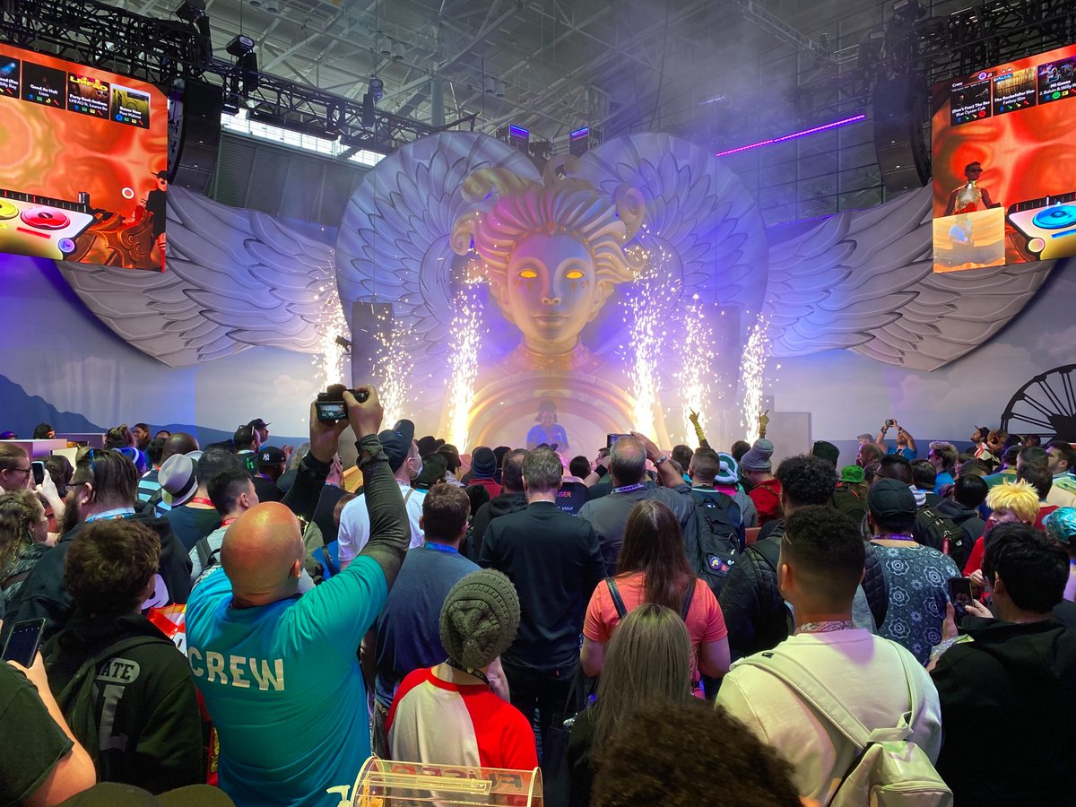 A year ago, we dropped the Announcement trailer and showed FUSER off for the first time at #PAXEast. 🥰 We remember these fun moments with the community—many thanks for continuing to follow us on this music-mixing journey! 🎶 #PlayFUSER