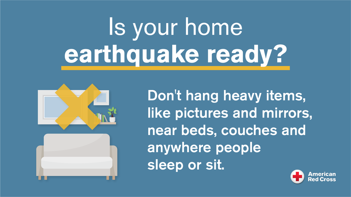 SoCal_RedCross's tweet photo. Are your family and home earthquake ready? Join our virtual Earthquakes Preparedness Presentation TODAY at 12 p.m. to learn more earthquake safety tips ➡ https://t.co/UAcrDvlSAE #PrepareSoCal https://t.co/IzS9LCvCcK