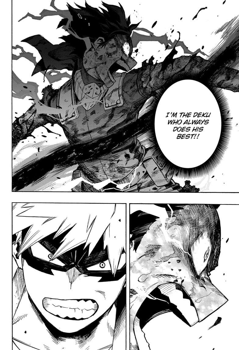 bakugo was the only one besides deku himself that knew what shiggy really wanted, he knew the danger deku was in, he was the only one seeing the true destructive nature of ofa, instead of standing there watching in awe he was actually worried for him and made a plan to help 