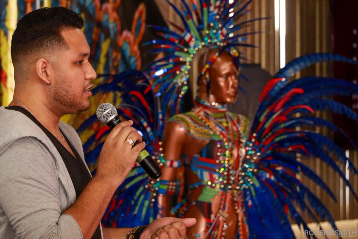 rccc_tt's tweet photo. @ALE_x_ALEJANDRO, Mentor, is a Venezuelan-born, Trinidad-raised Carnival designer, who at 24 years has worked and collaborated with most of the major bands in Trinidad and Tobago such as YUMA Vibe, Paparazzi and Fantasy. https://t.co/XpTg6bBkAh